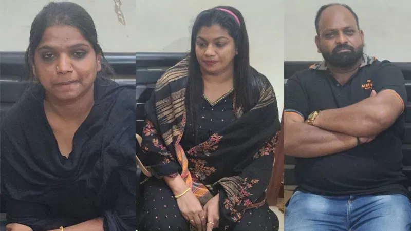 ಲೇಡಿ ರೌಡಿಗಳ ಅಟ್ಟಹಾಸ: ಸಾರ್ವಜನಿಕ ಸ್ಥಳದಲ್ಲಿ ದಾಂಧಲೆ, ಮೂವರು ಬಂಧಿತರು Lady rowdy riot: Riot in public place, three arrested