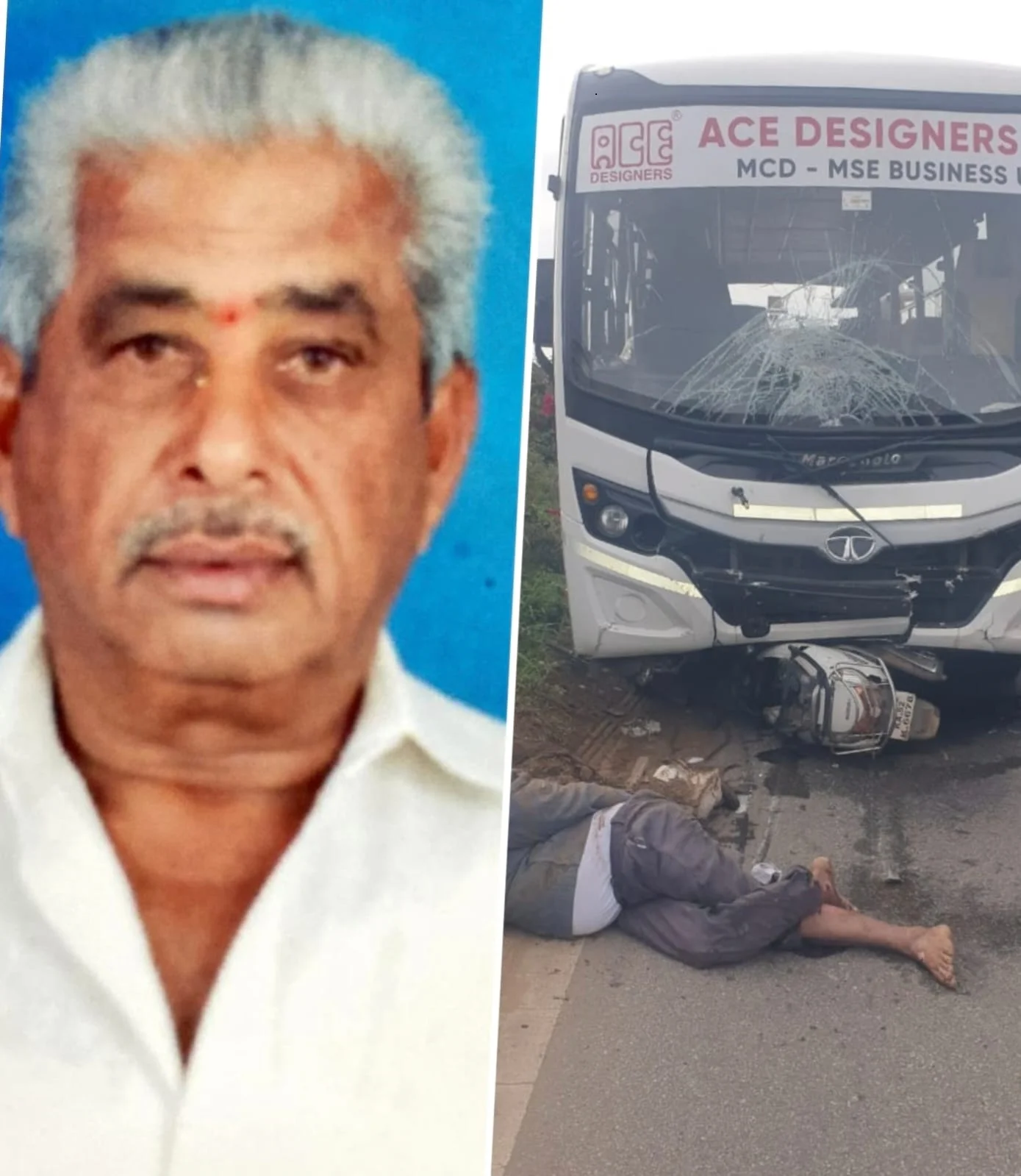 ನೆಲಮಂಗಲ: ಖಾಸಗಿ ಬಸ್ ಬೈಕ್‌ಗೆ ಡಿಕ್ಕಿ – ಭೀಕರ ಅಪಘಾತದಲ್ಲಿ ಒಬ್ಬರು ಸ್ಥಳದಲ್ಲೇ ಪ್ರಾಣ ಕಳೆದುಕೊಂಡರು.